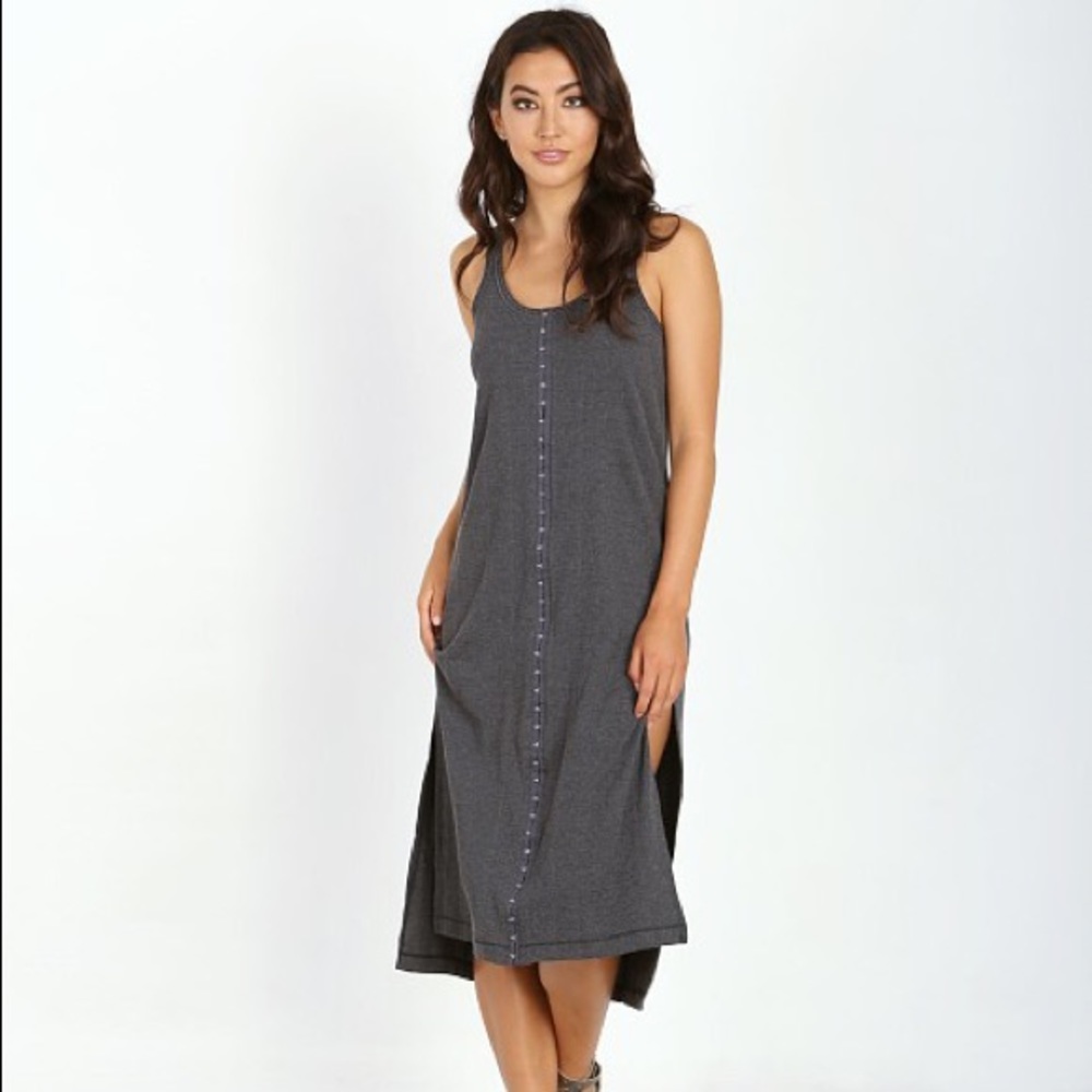 FREE PEOPLE MIDI DRESS IN ****VINTAGE RED